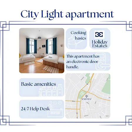 Rubesova City Light Apartment - Easy Self Check-In شقة *